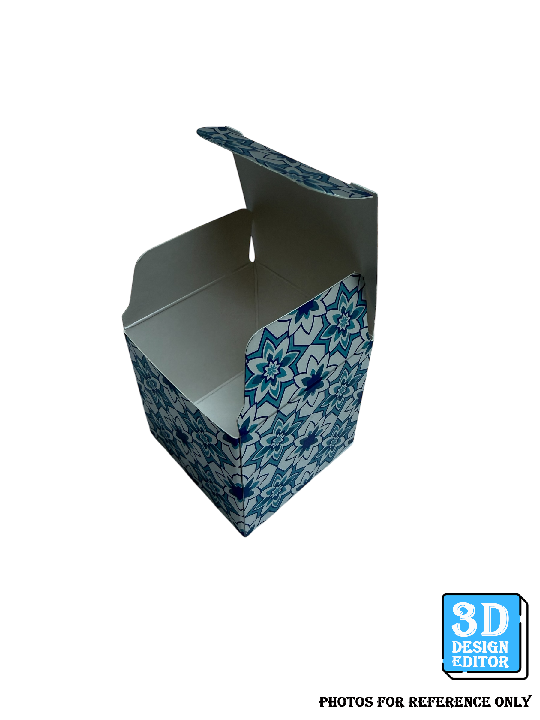 [3D Design Editor] Advent Calendar Box (S) 12 Days (One door version)