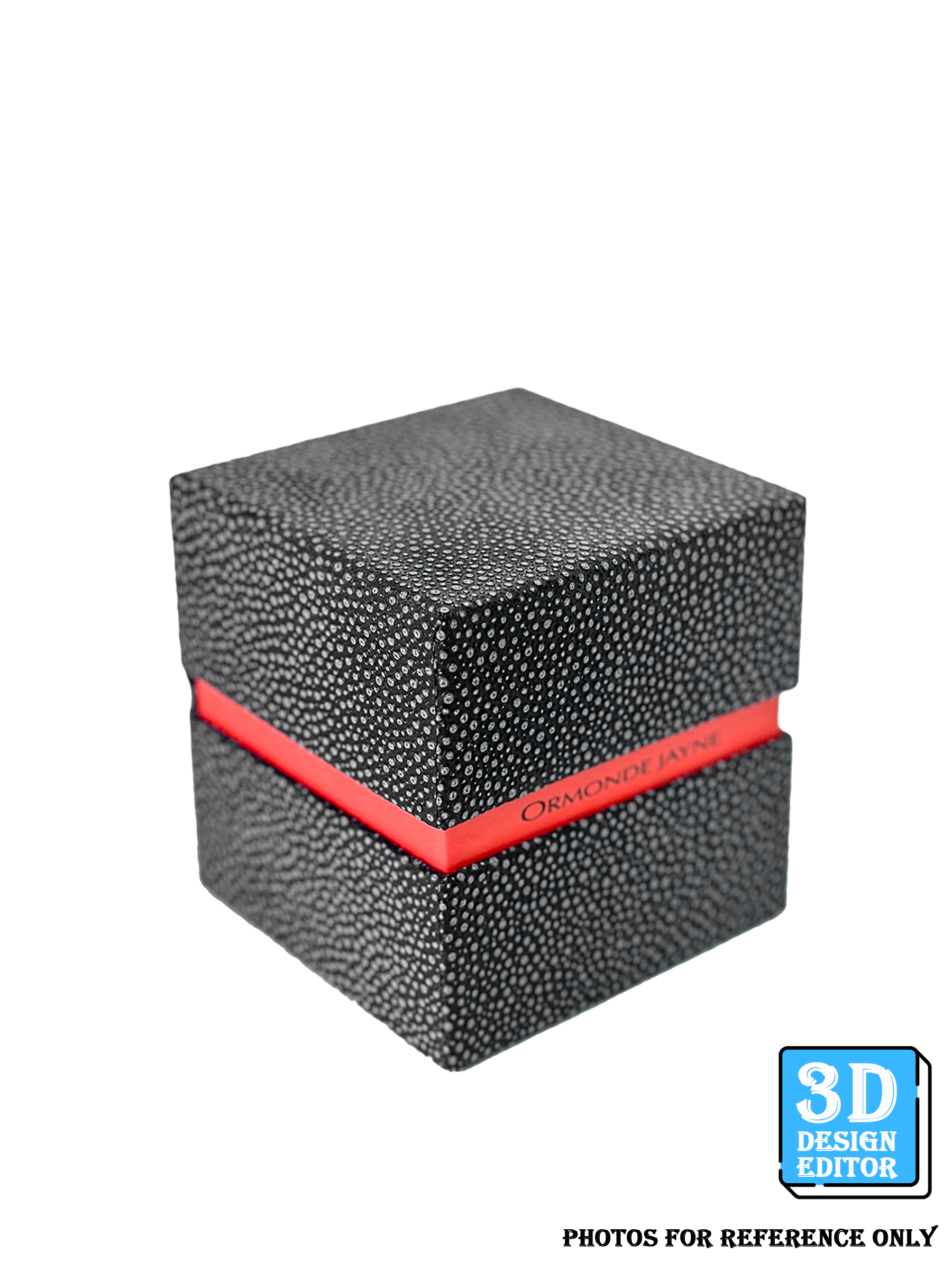 [3D Design Editor] Hinged Lid And Base Box (Perfume)