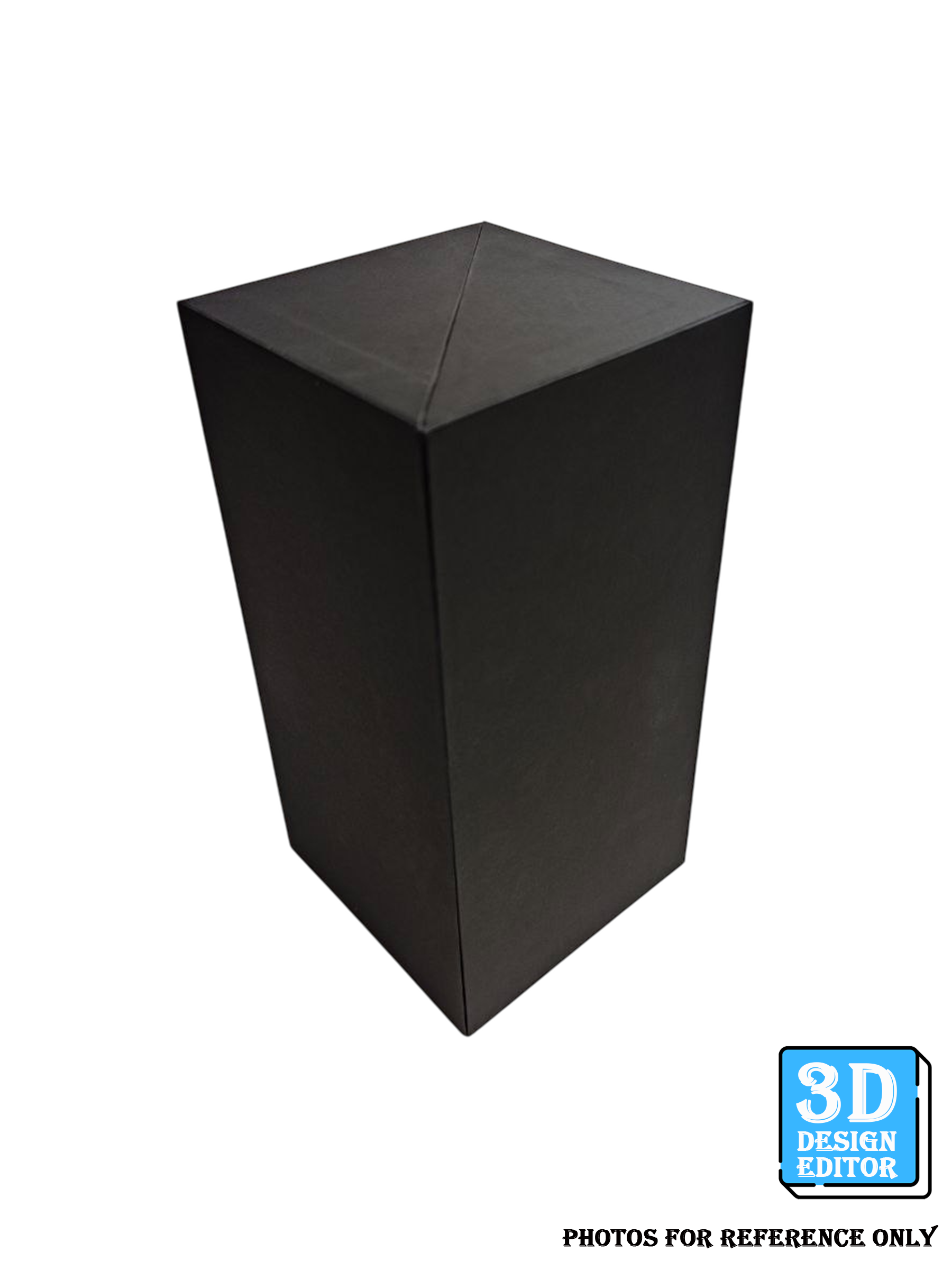 [3D Design Editor] Both Side Open Box (Perfume)