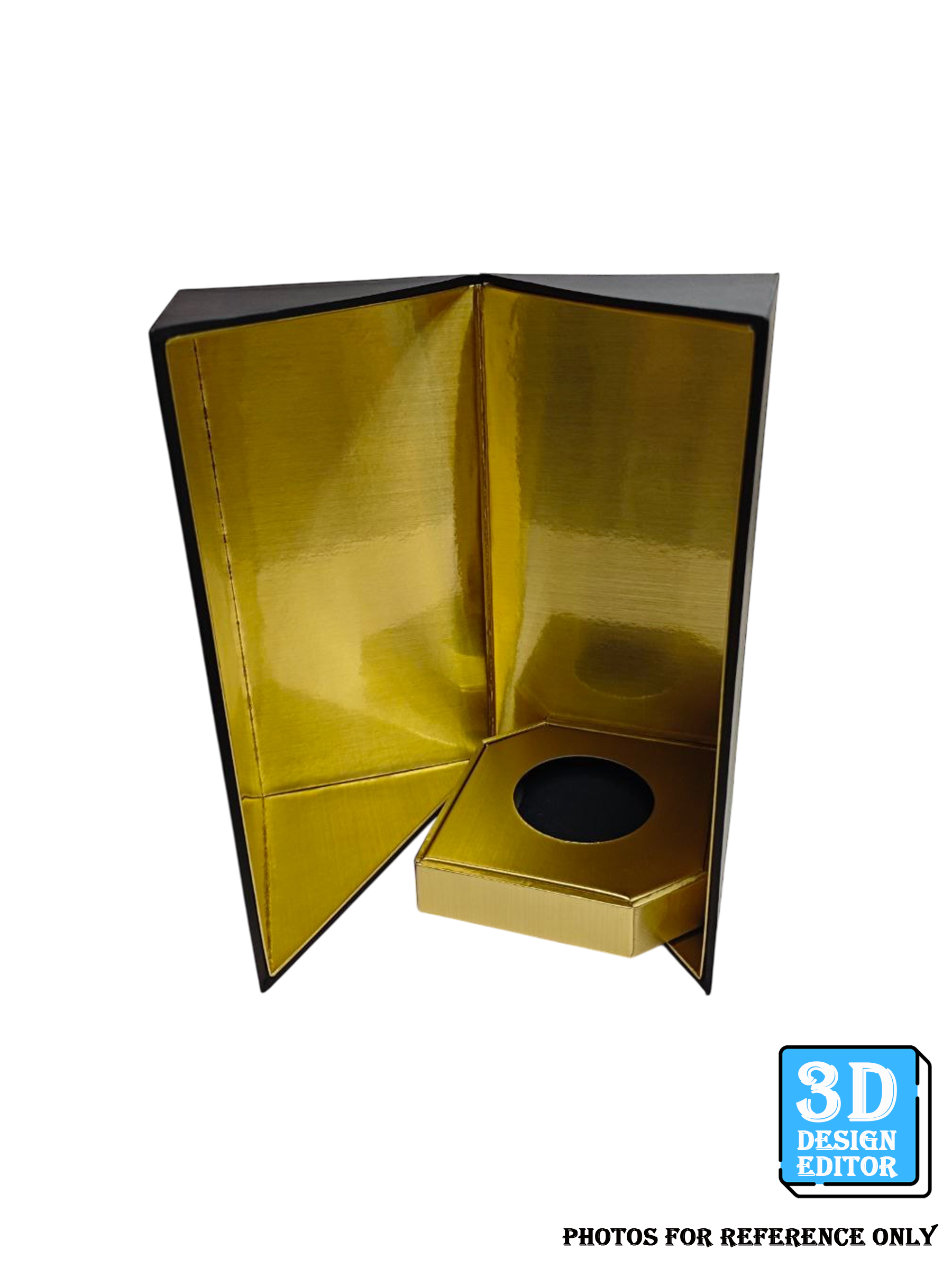 [3D Design Editor] Both Side Open Box (Perfume)