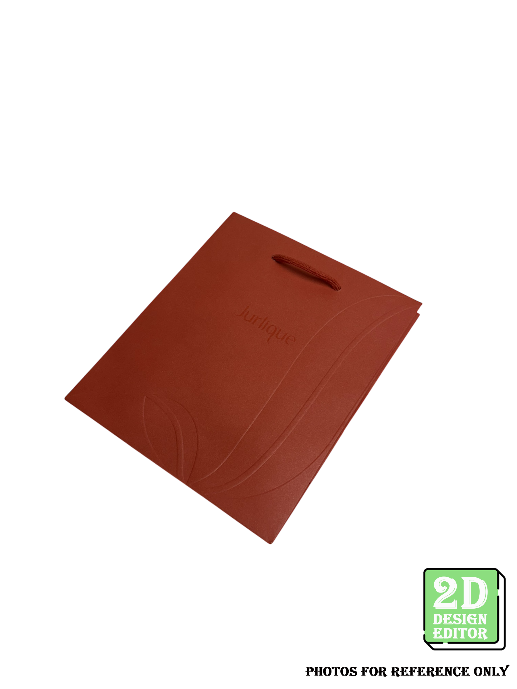 [2D Design Editor] Cotton Cord Paper Bag 300 x 130 x 330(H) mm
