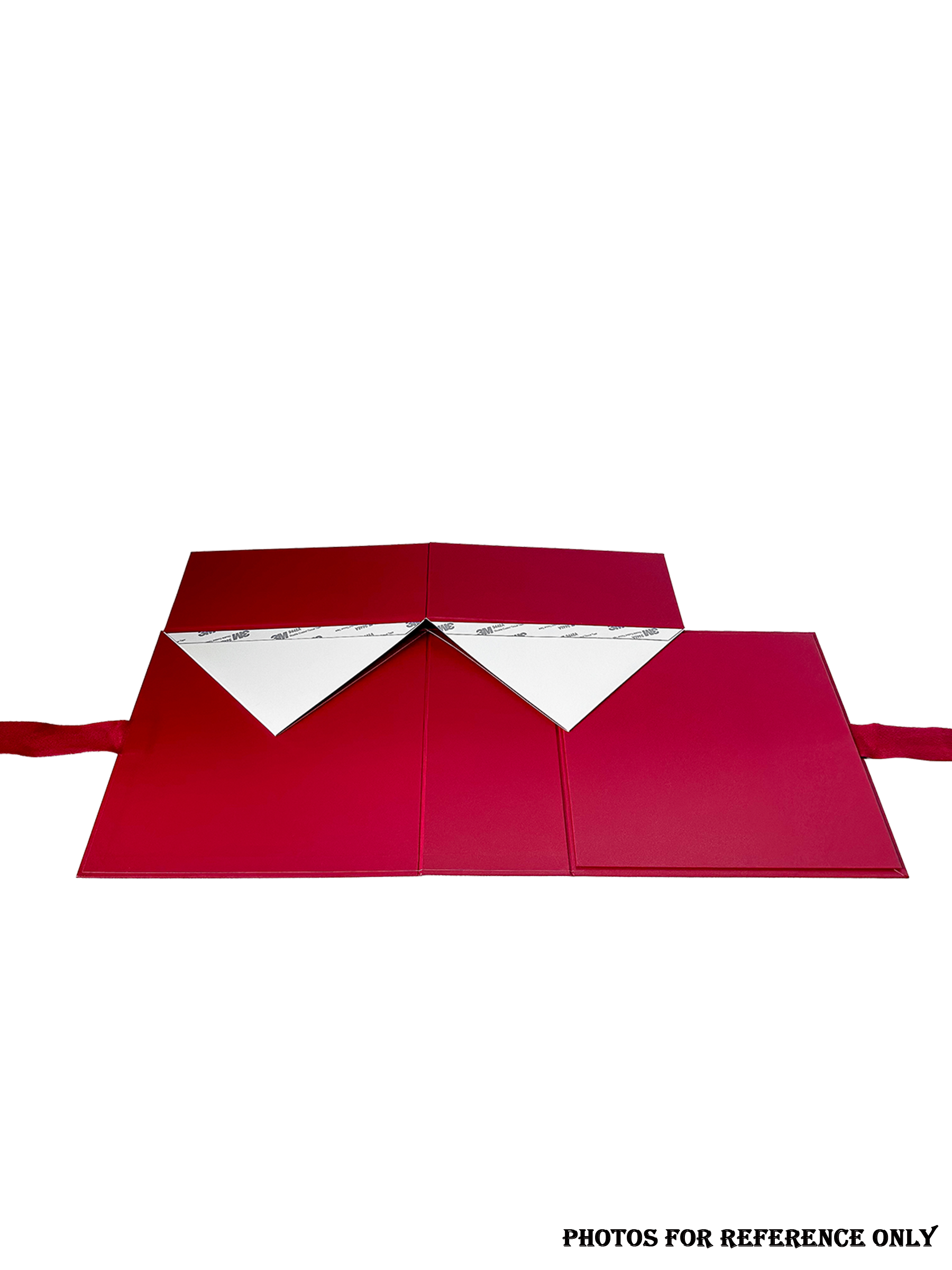 Hinged lid and base Box (Folding, Cotton Tape) 195 x 195 x 90(H) mm