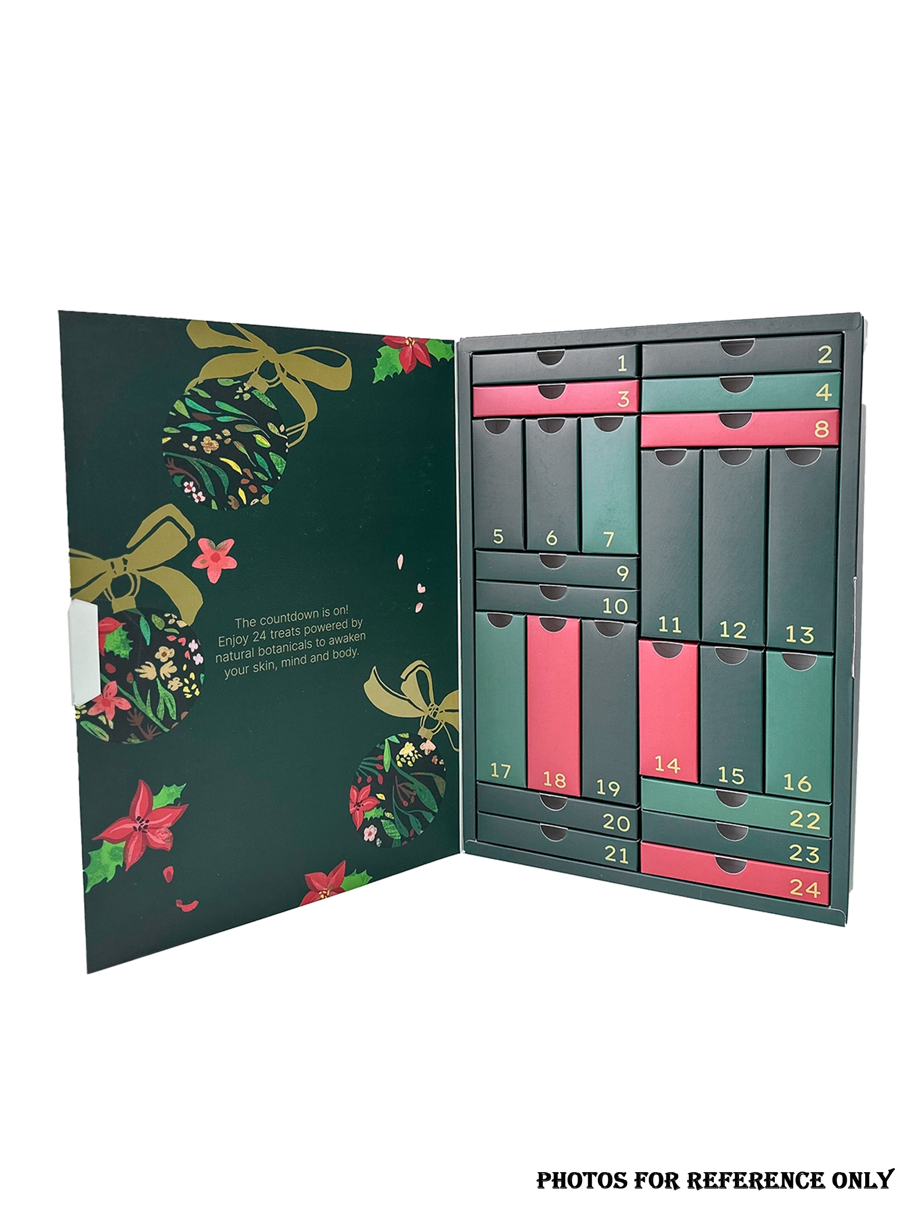 Advent Calendar Box (S) 24 Days ( One door version)