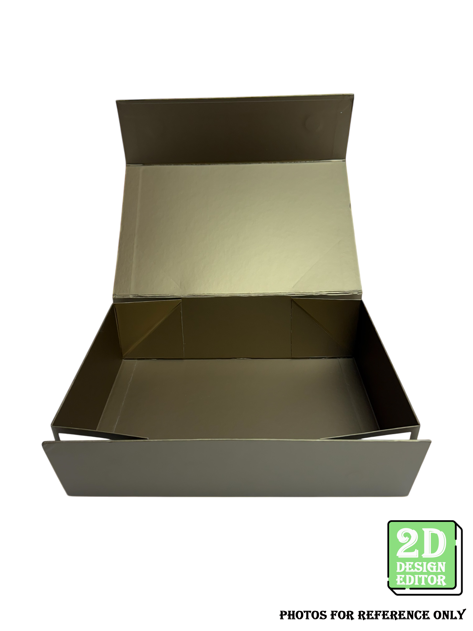 [2D Design Editor] Magnetic folding box 276 x 186 x 78(H) mm