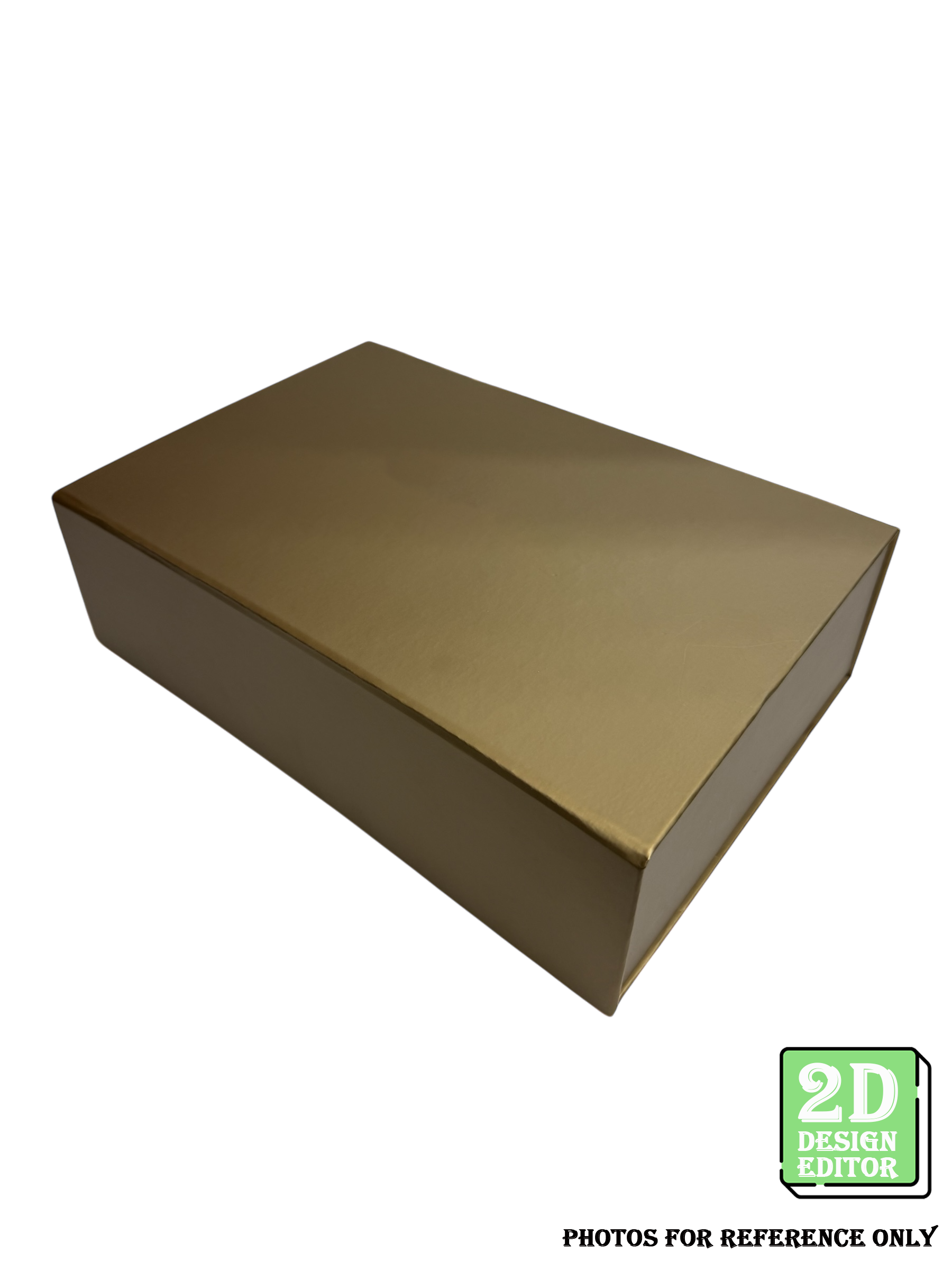 [2D Design Editor] Magnetic folding box 276 x 186 x 78(H) mm