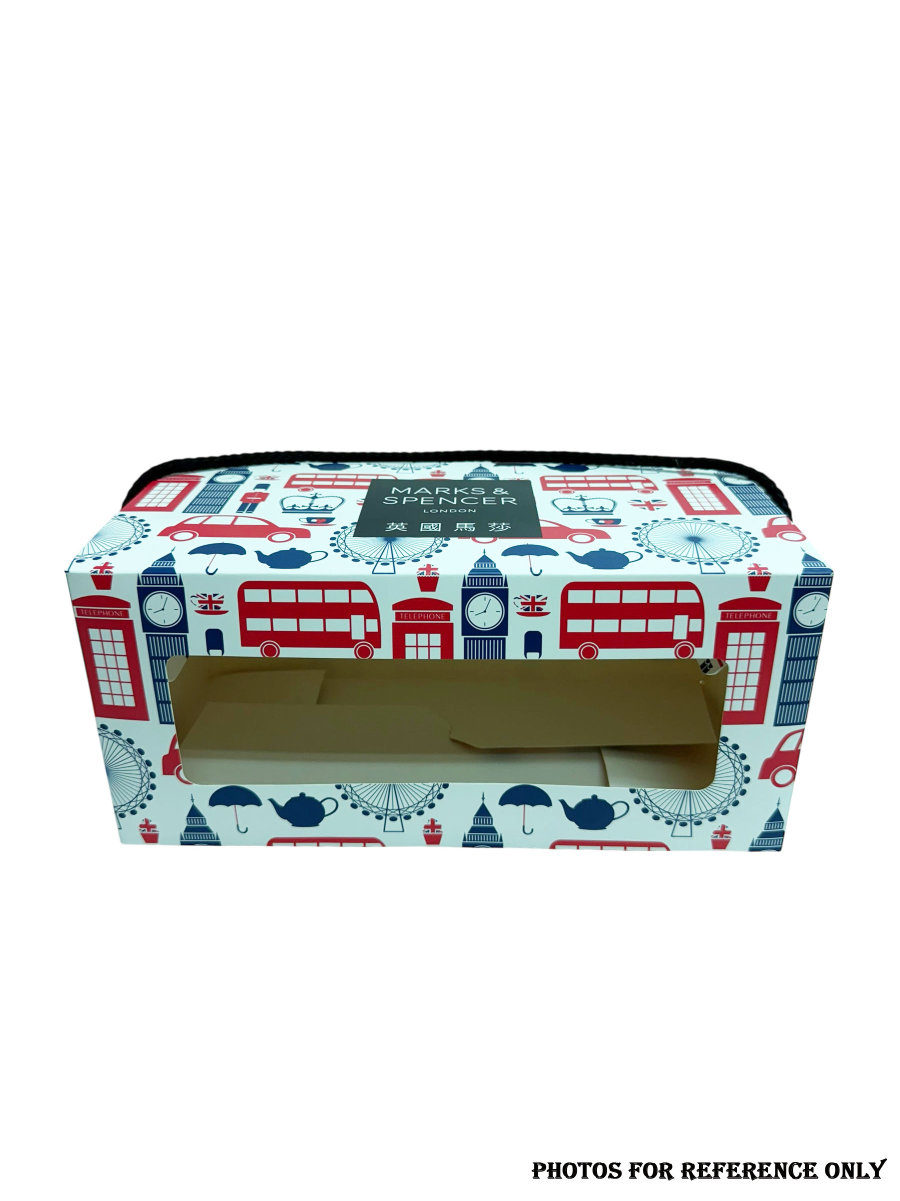 Window folding, box (With Cotton Tape)
 275 x 140 x 125(H) mm