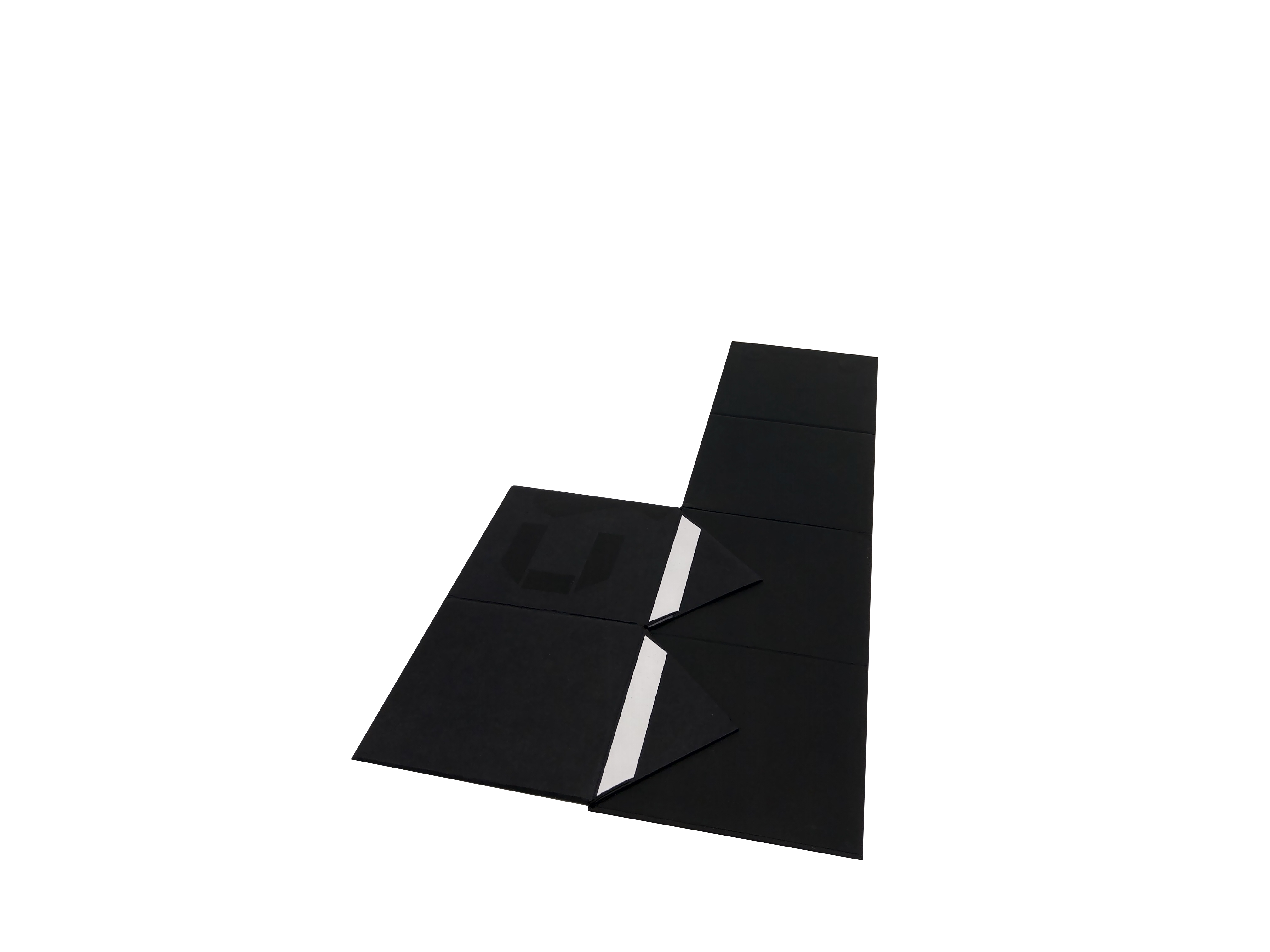 Square folding rigid box
 130 x 130 x 130(H) mm