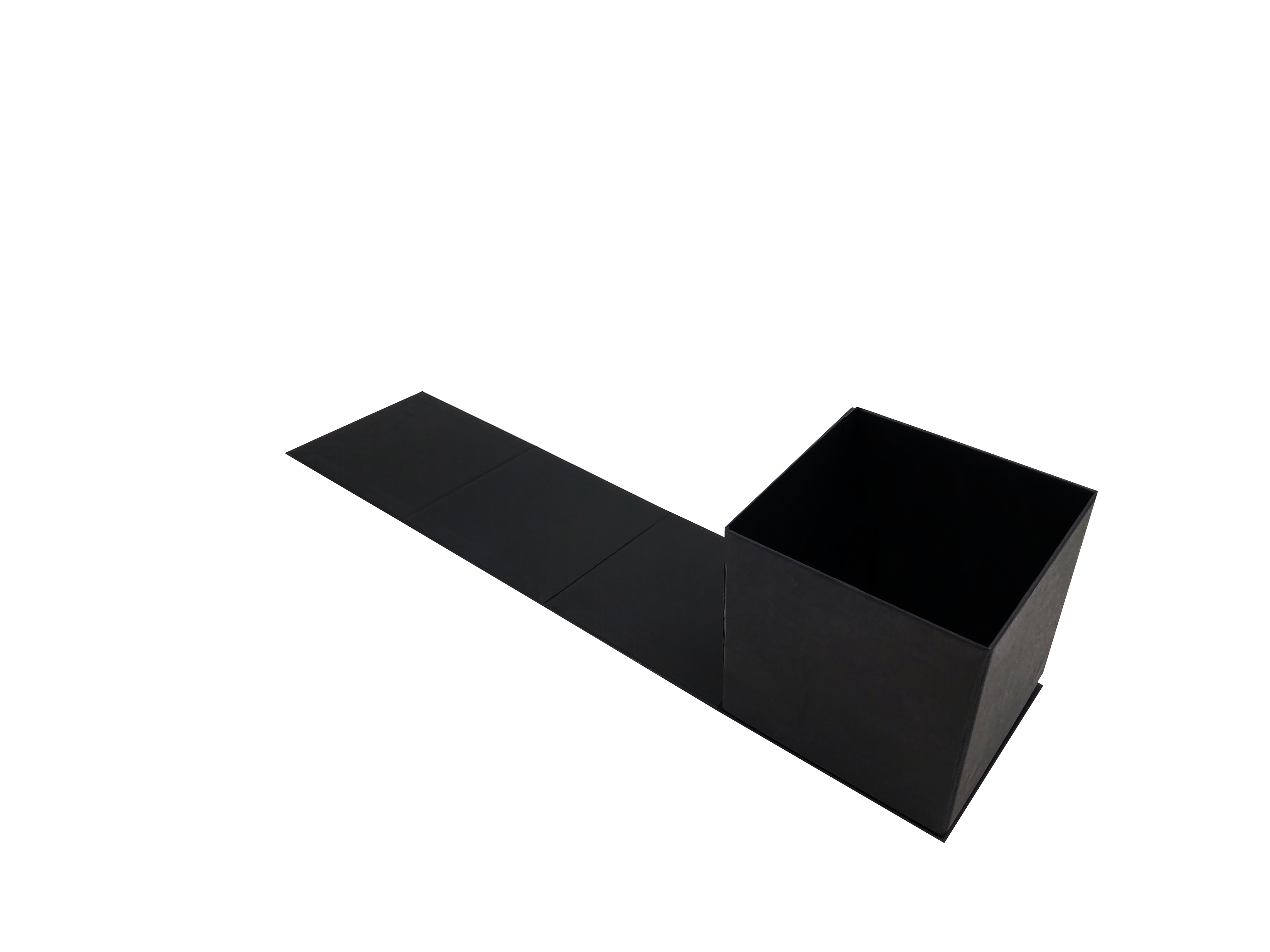 Square folding rigid box
 130 x 130 x 130(H) mm