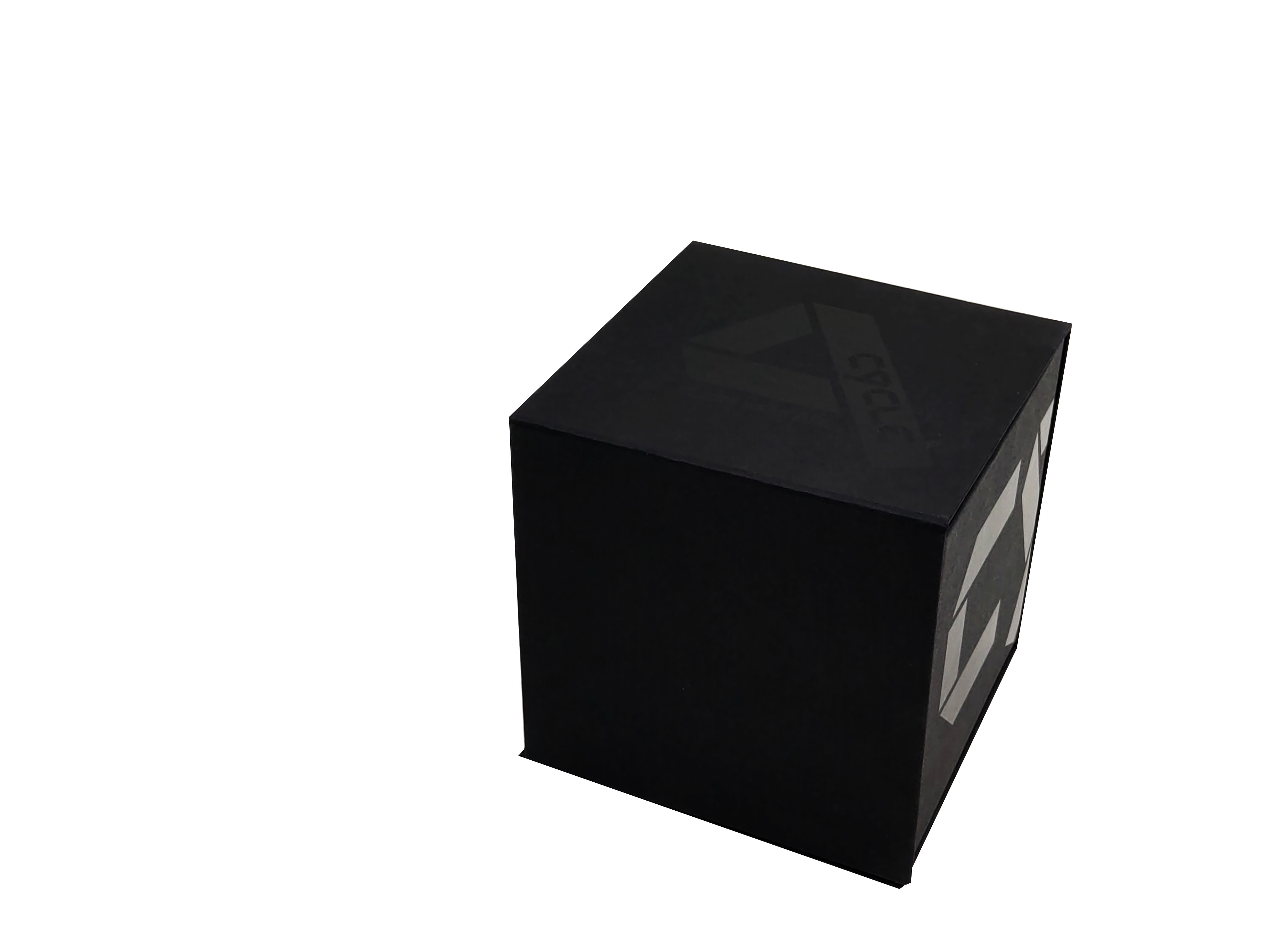 Square folding rigid box
 130 x 130 x 130(H) mm